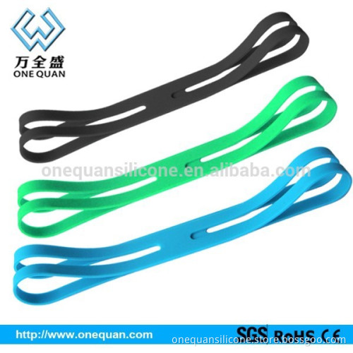 creative multiuse X BAND cool design silicone x-shaped rubber smart band